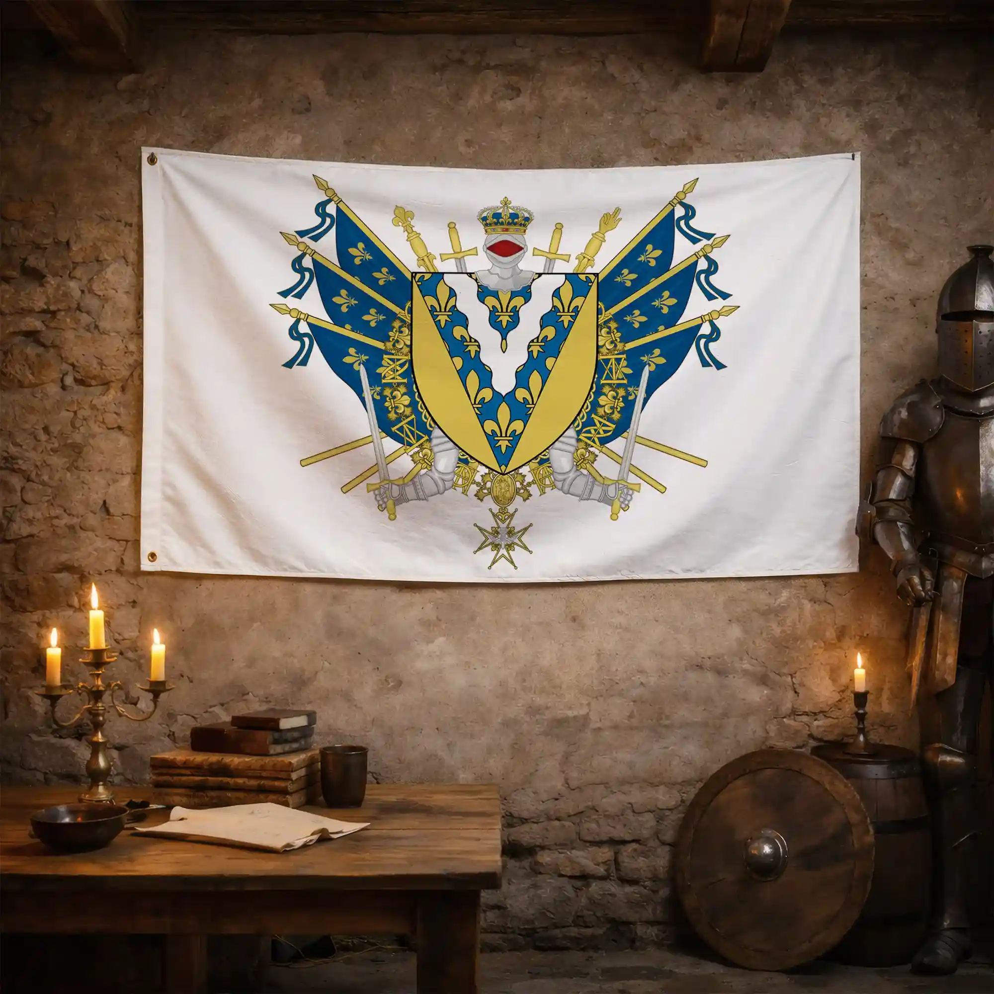 Drapeau - Blason du Val-de-Marne (94) - Image 3