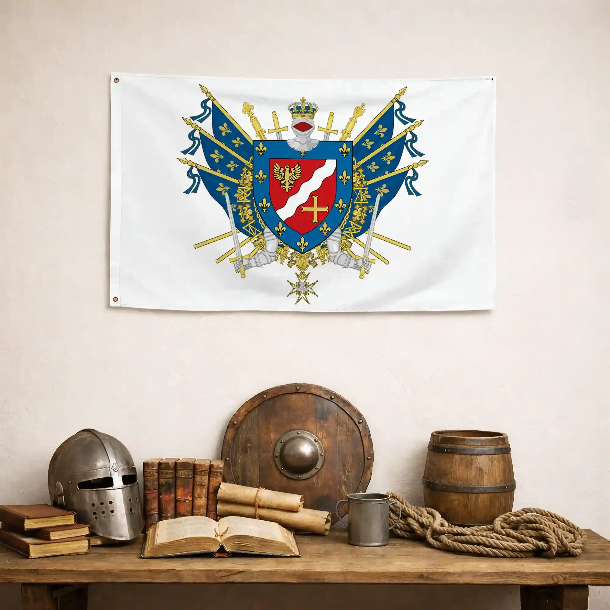 Drapeau - Blason du Val-d'Oise (95) - Image 5