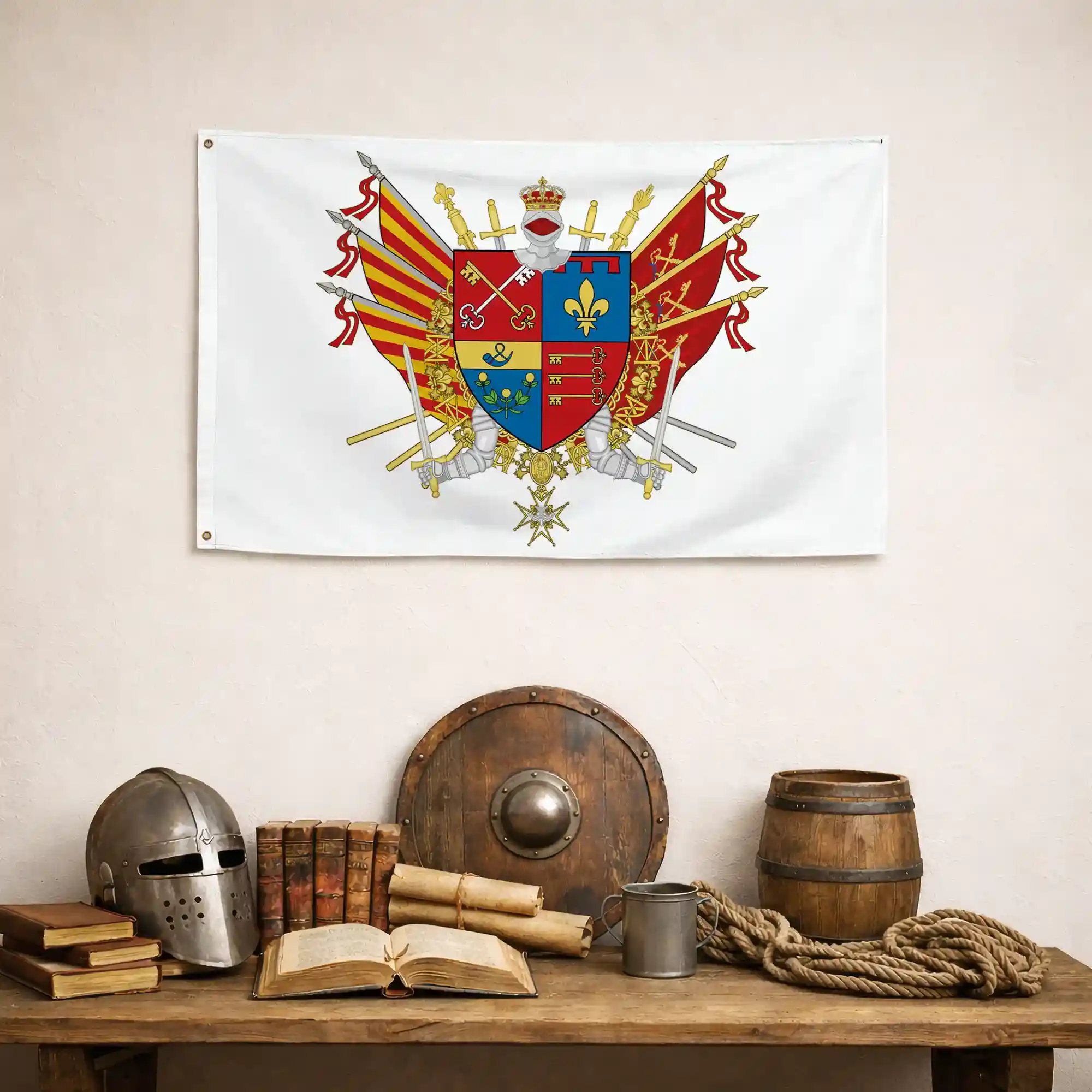 Drapeau - Blason du Vaucluse (84) - Image 5