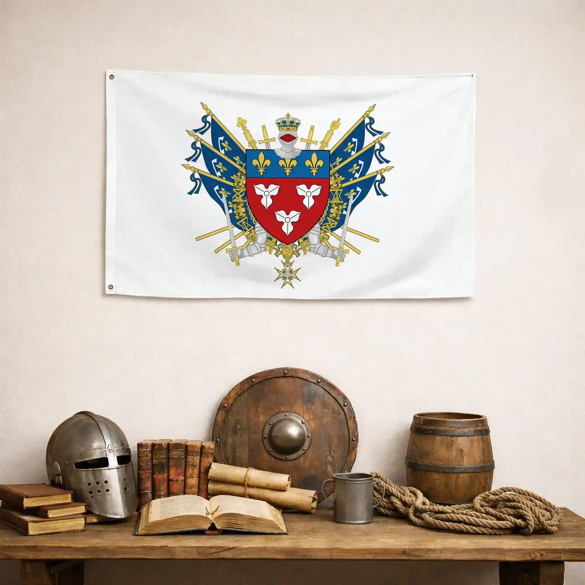 Drapeau - Blason d'Orléans - Image 4