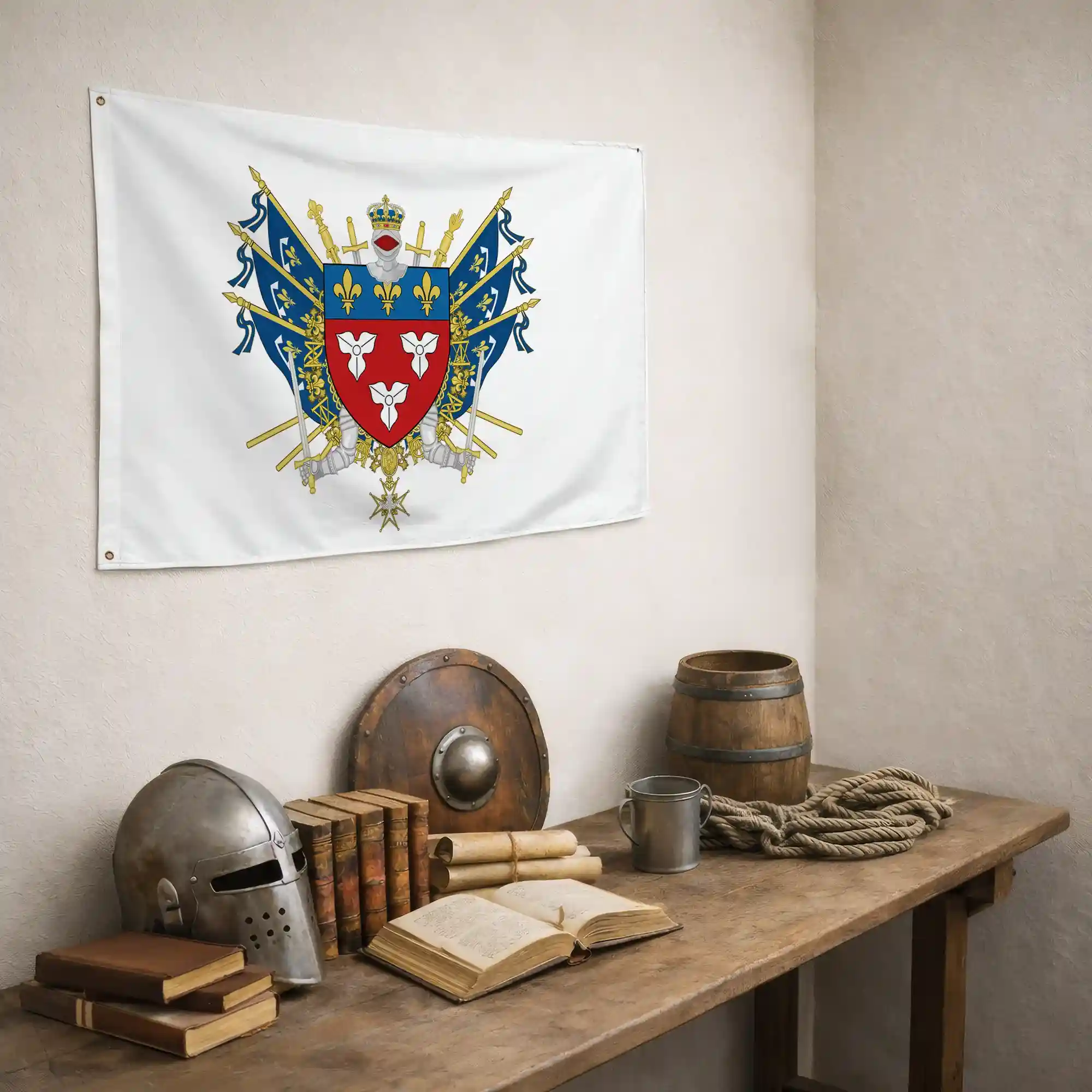 Drapeau - Blason d'Orléans - Image 5