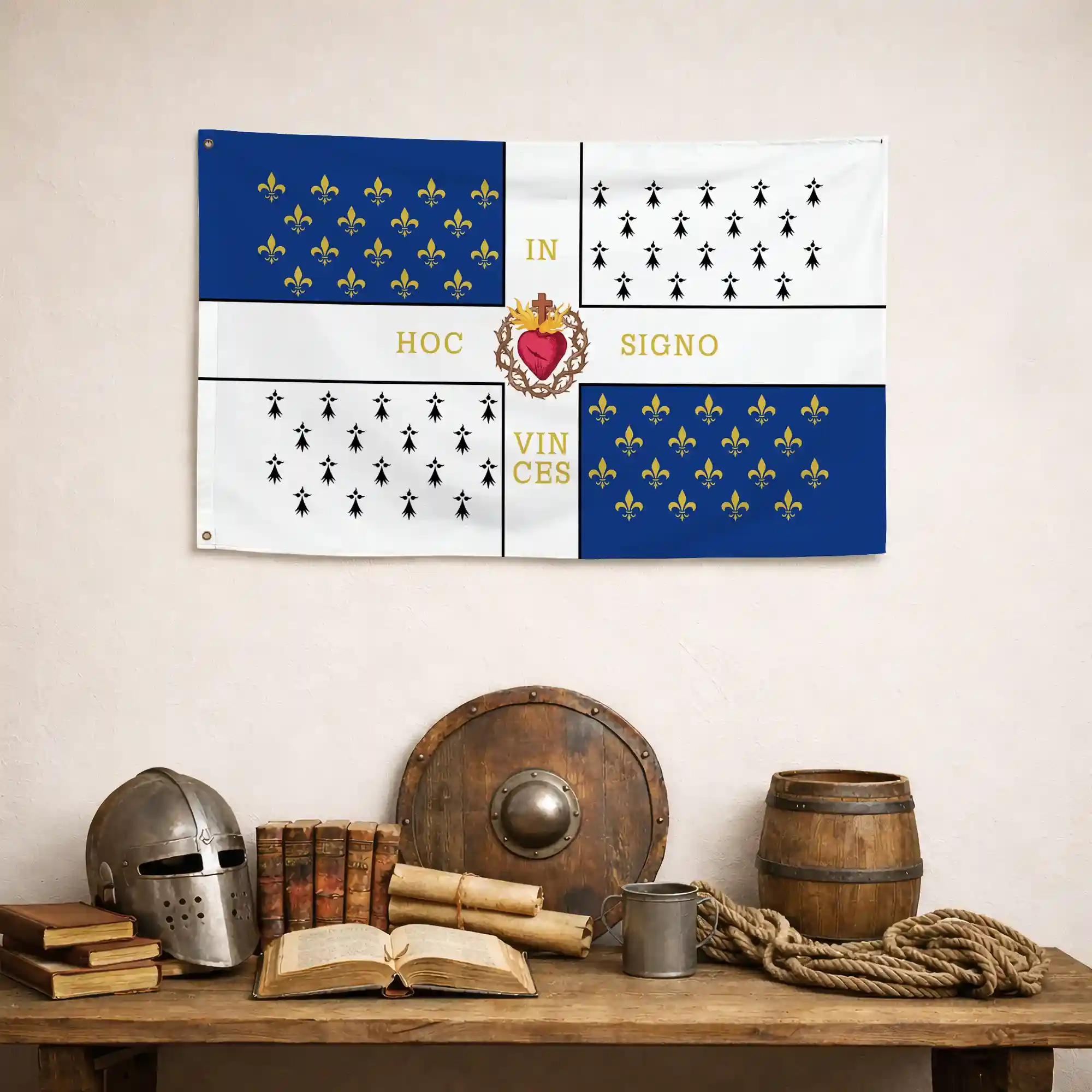 Drapeau - Catholique Royaliste Breton - Image 4