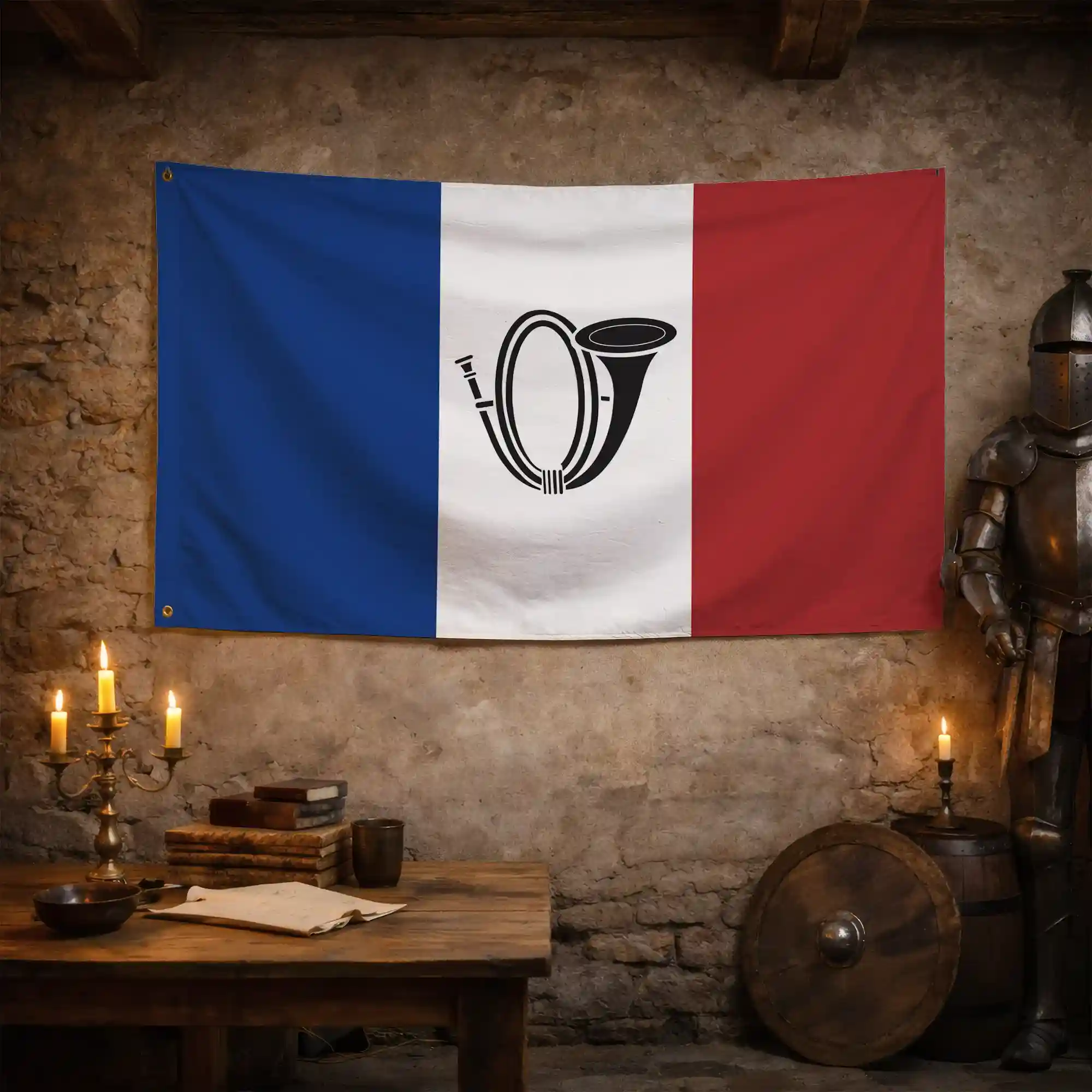 Drapeau - Chasseurs - Image 3