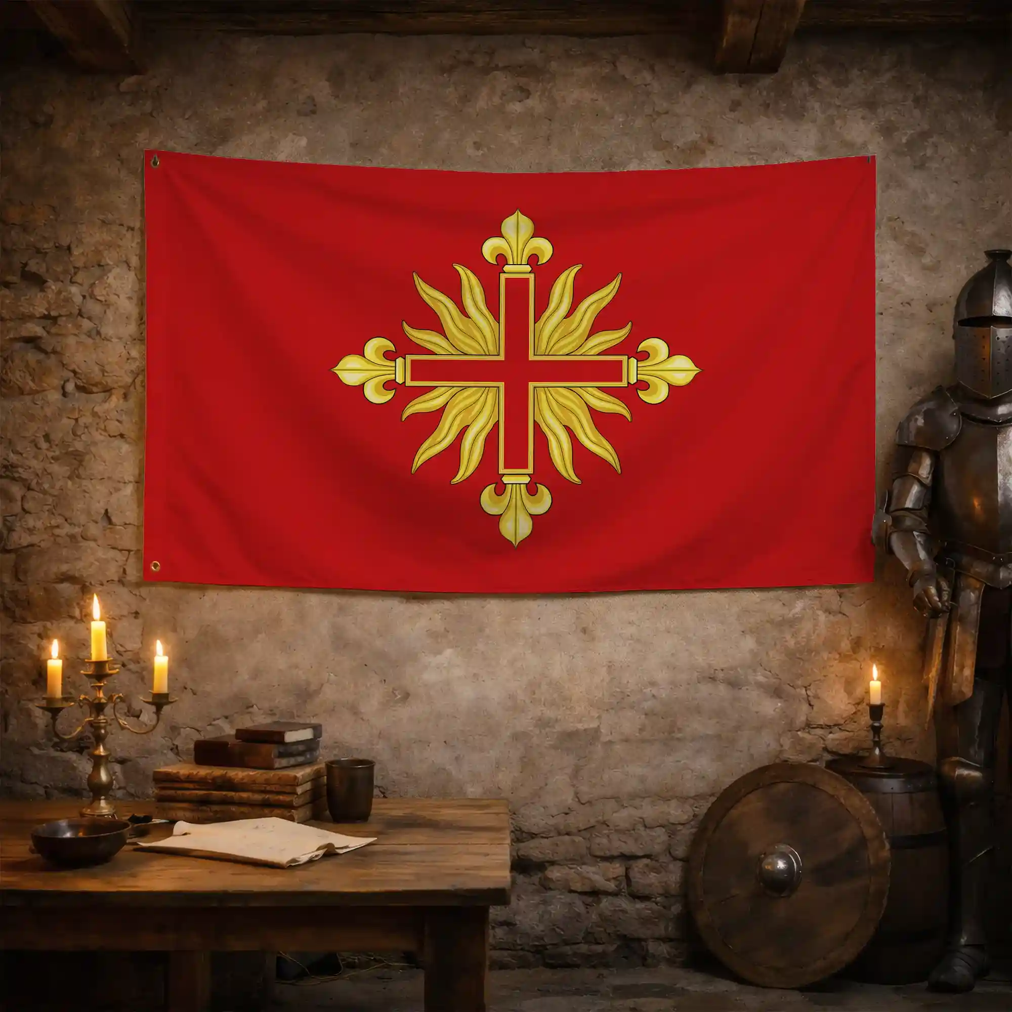 Drapeau - Croix de Gascogne - Image 3