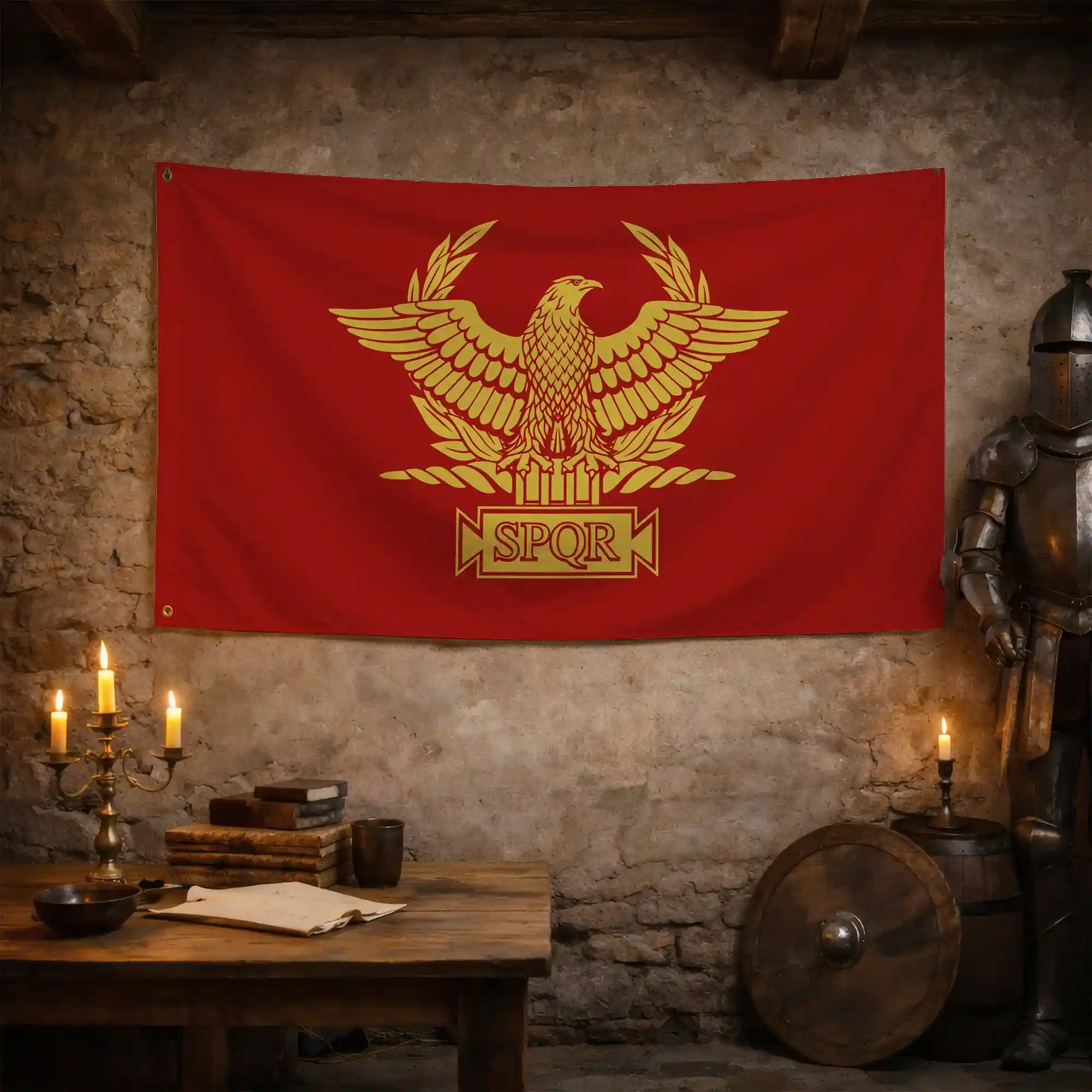 Drapeau - Empire Romain (SPQR) - Image 4