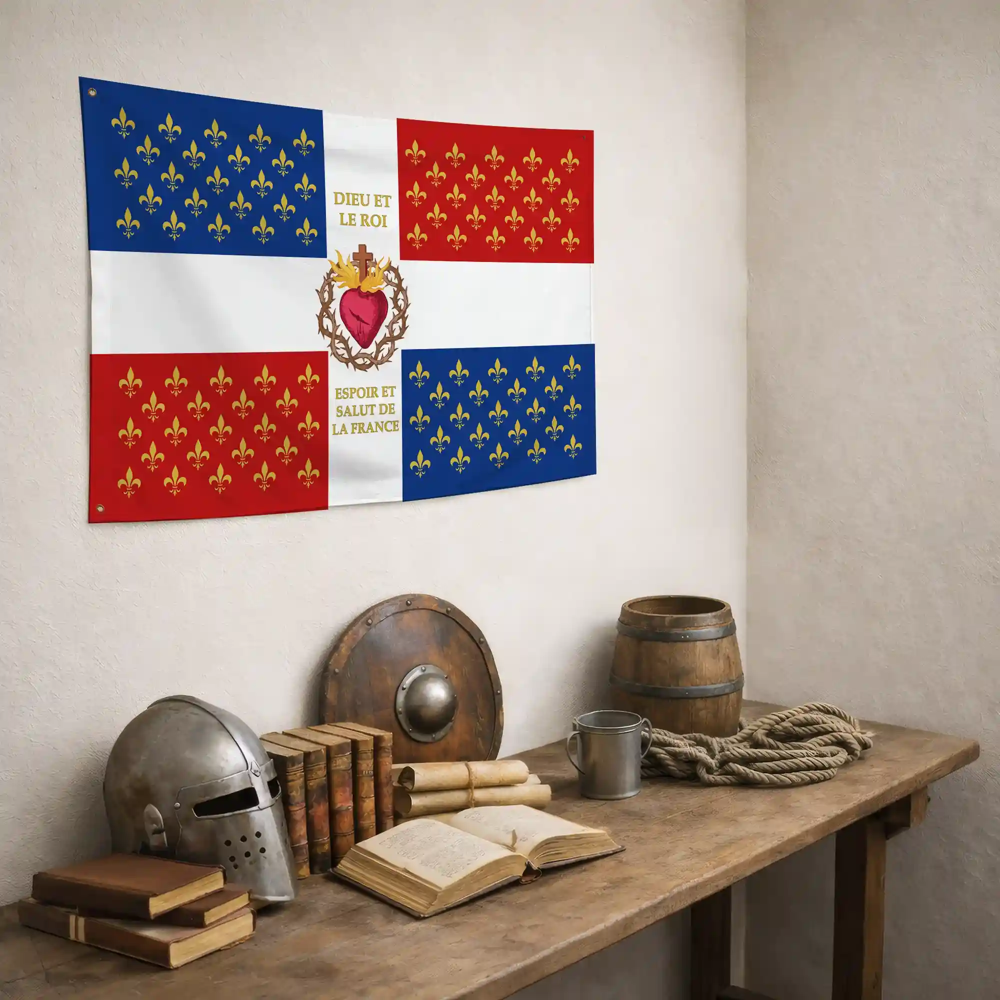 Drapeau - Espoir et Salut de la France - Image 5