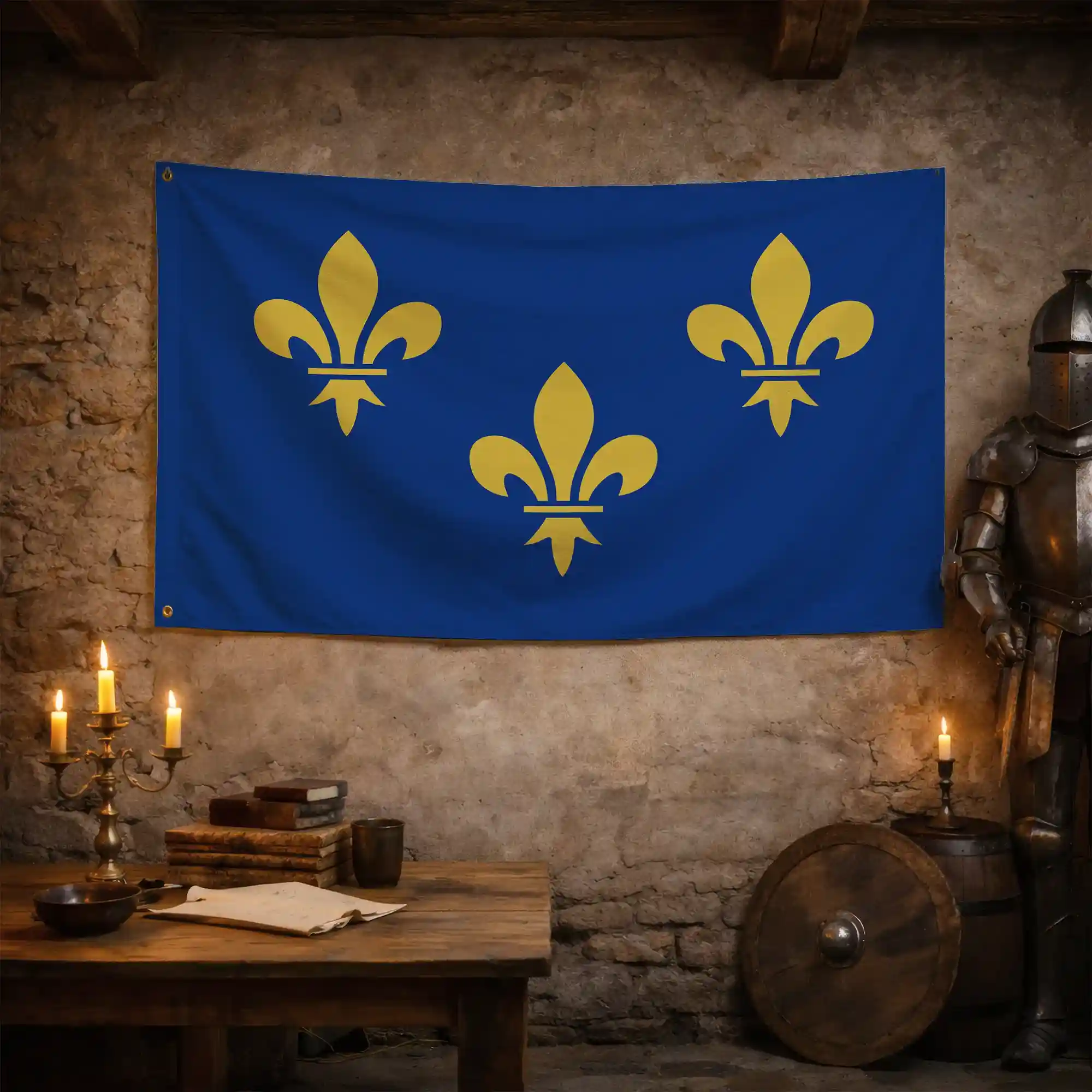Drapeau - Fleur de Lys - Image 3