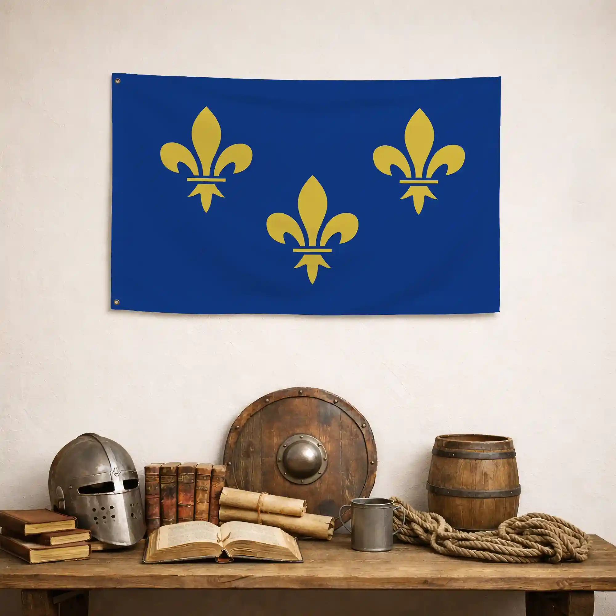 Drapeau - Fleur de Lys - Image 4