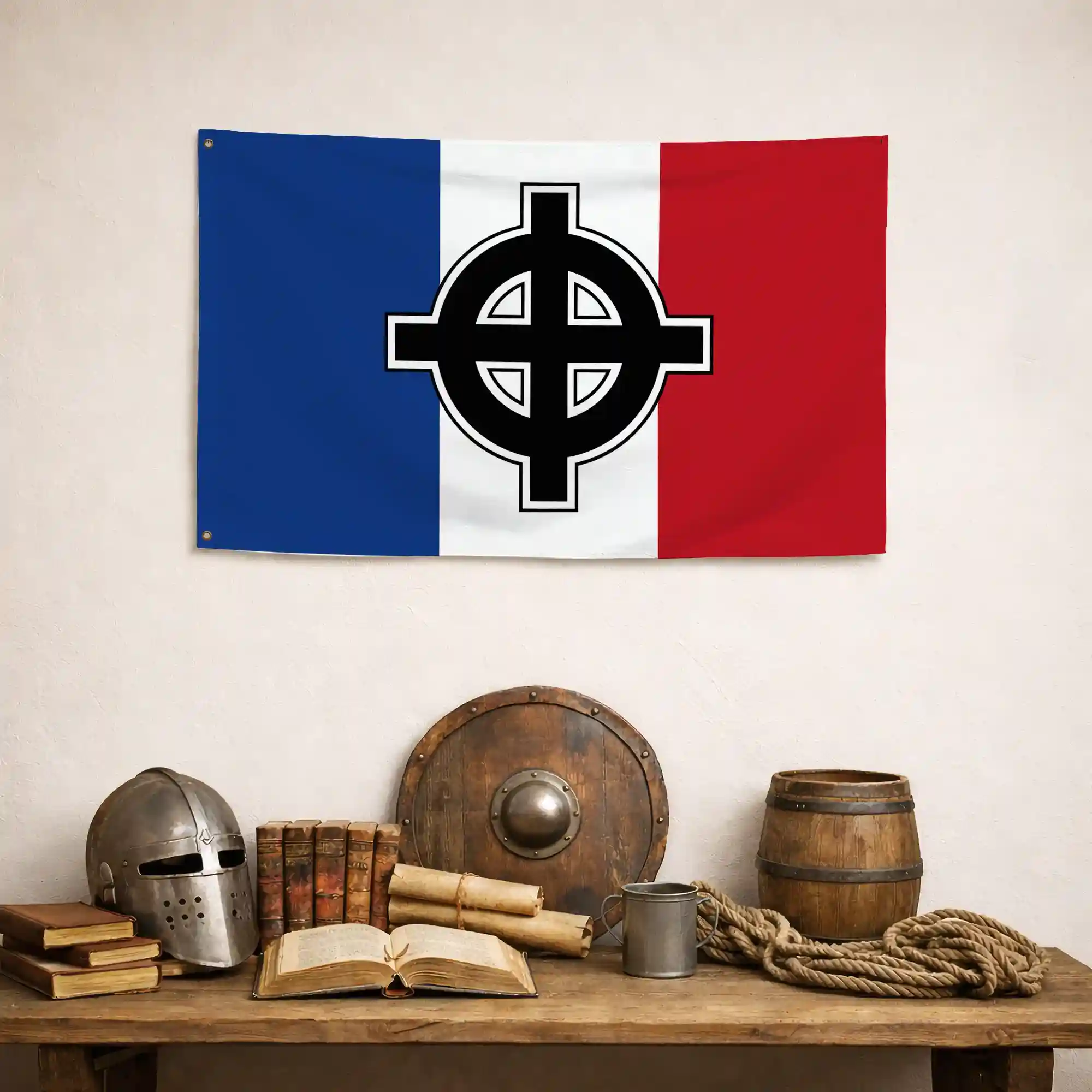 Drapeau - Français Croix Celtique - Image 4