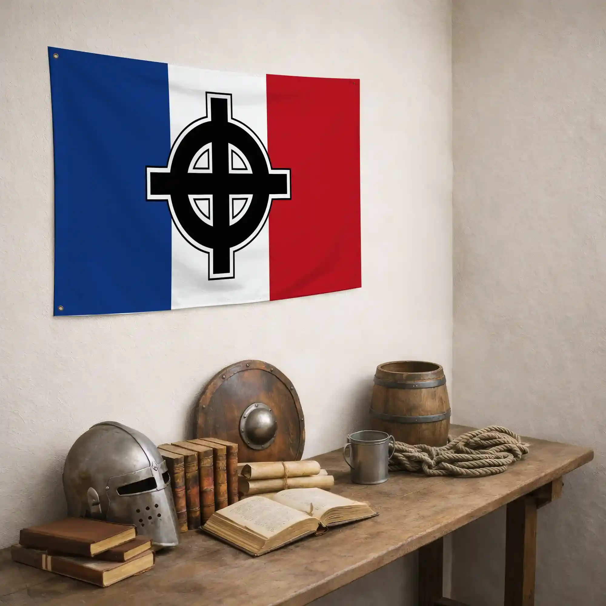 Drapeau - Français Croix Celtique - Image 5