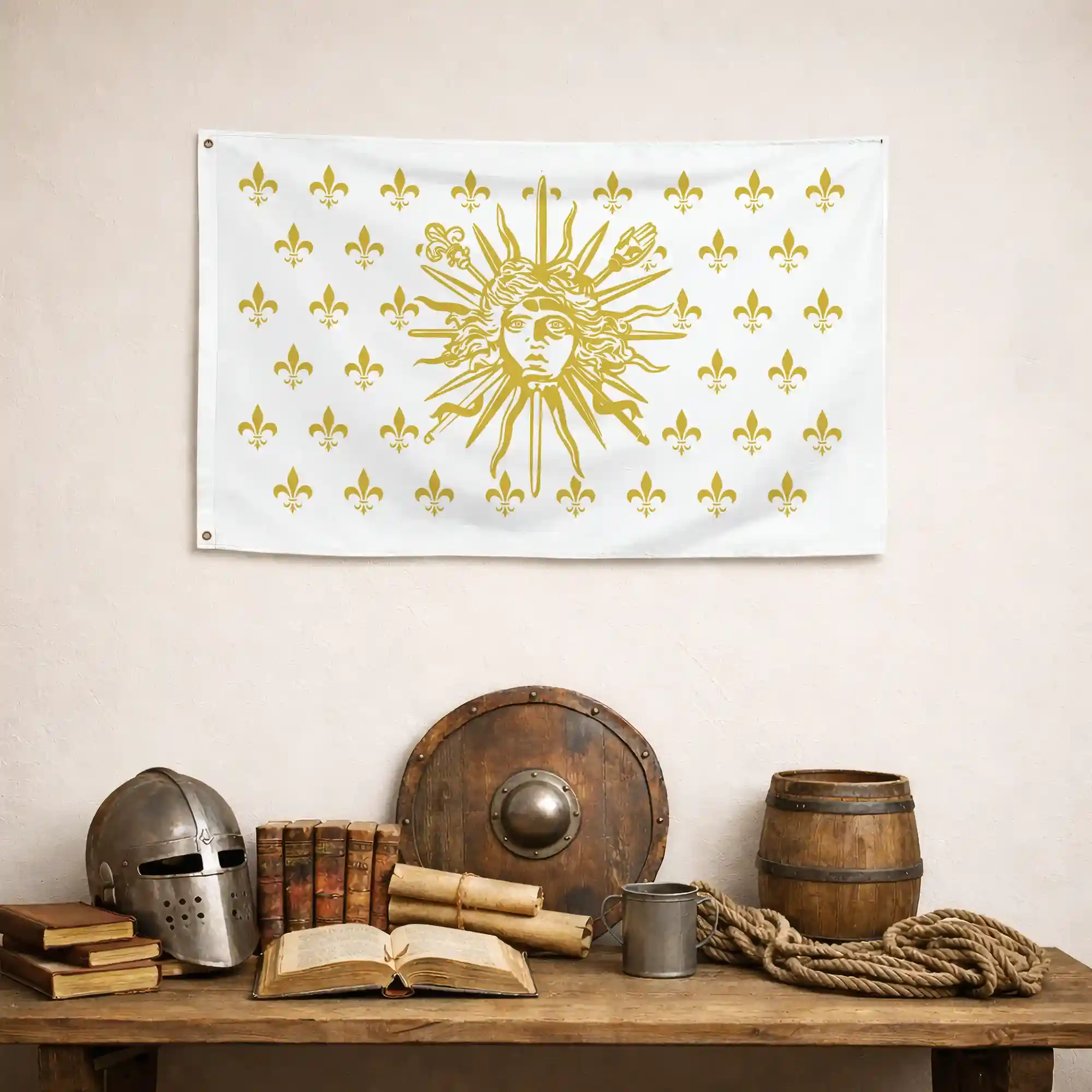 Drapeau - Louis XIV - Image 4