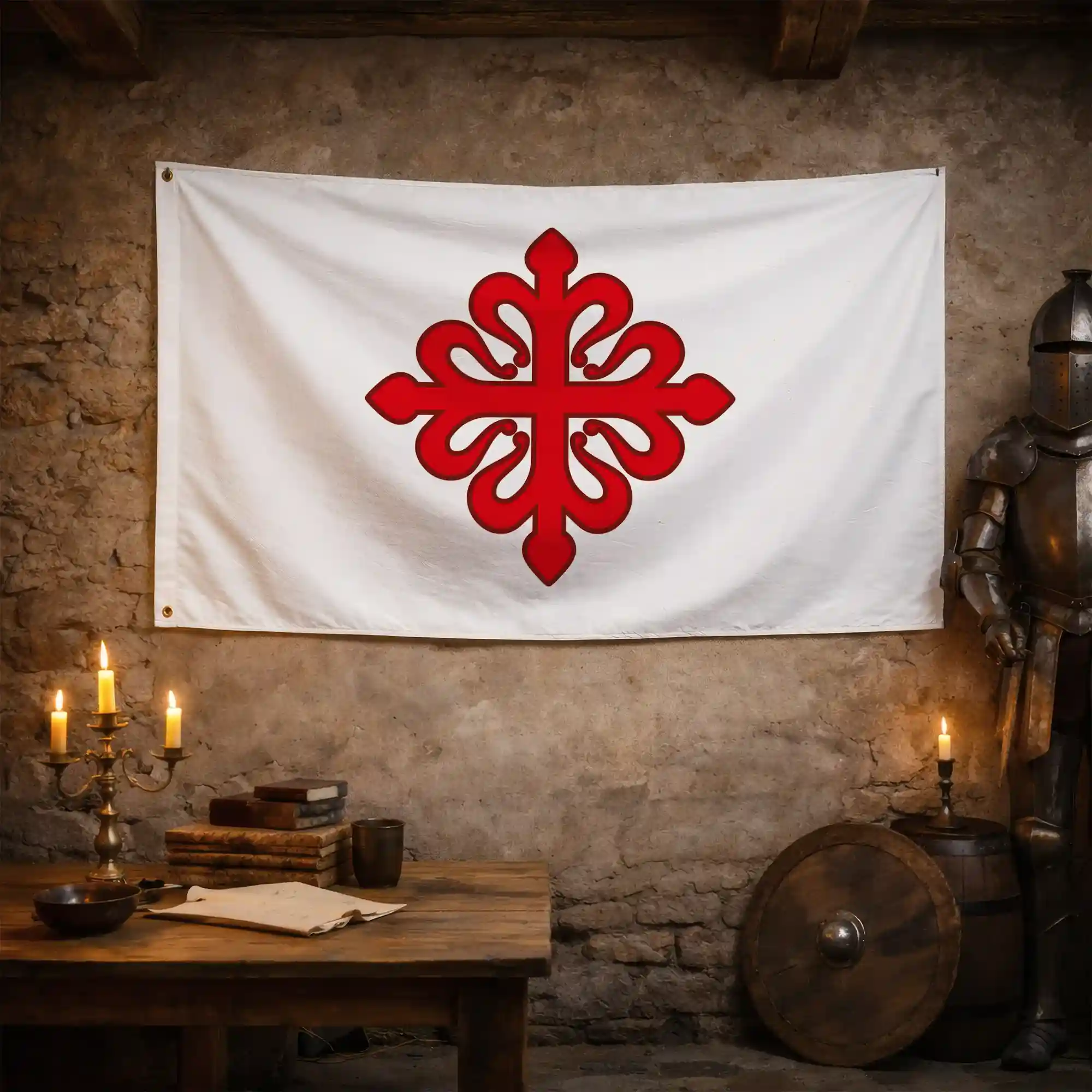 Drapeau - Ordre de Calatrava - Image 3