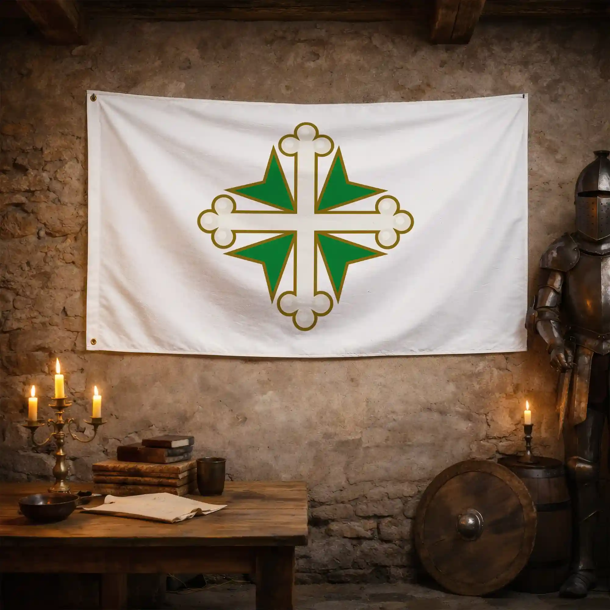 Drapeau - Ordre de Saint-Maurice-et-Lazare - Image 3