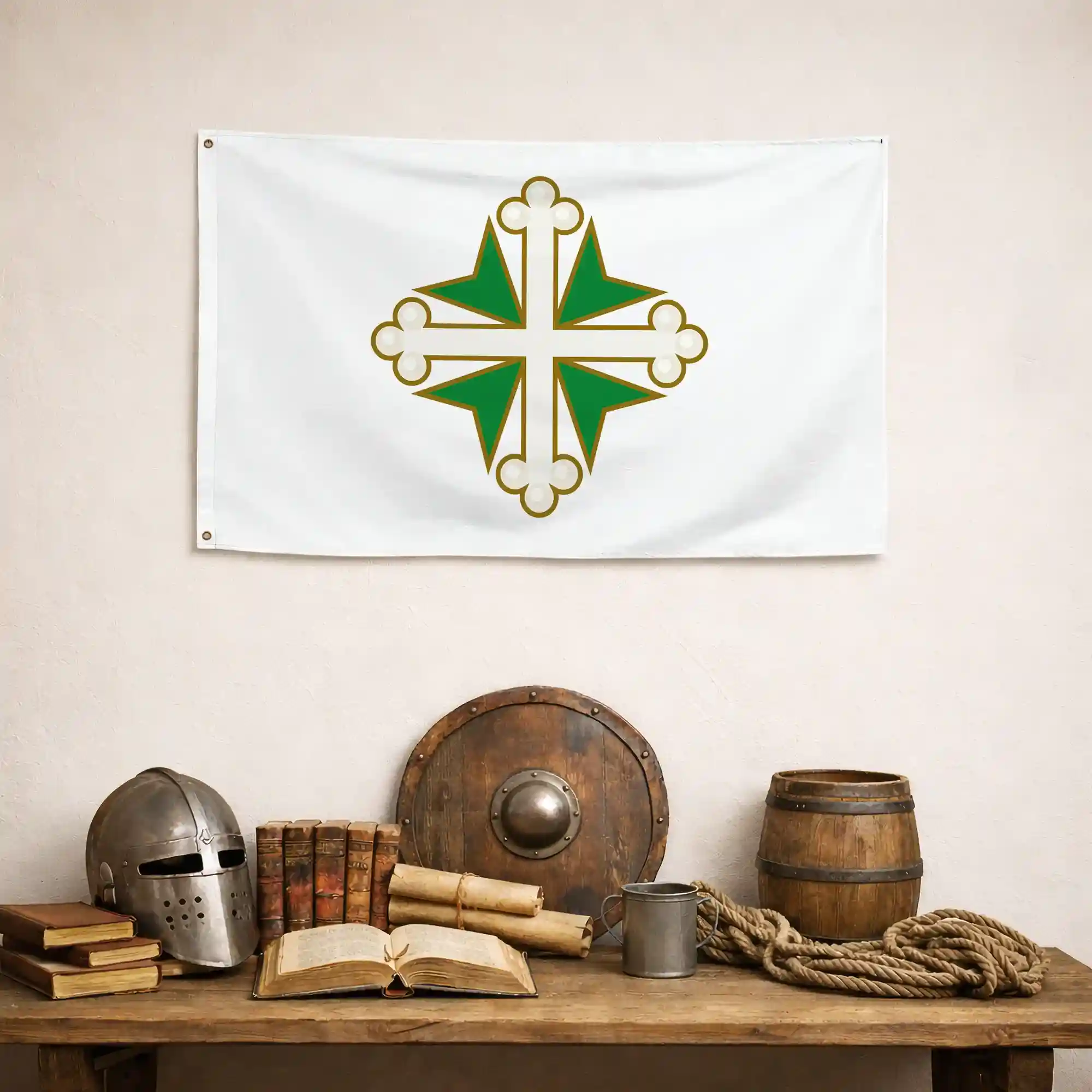 Drapeau - Ordre de Saint-Maurice-et-Lazare - Image 4
