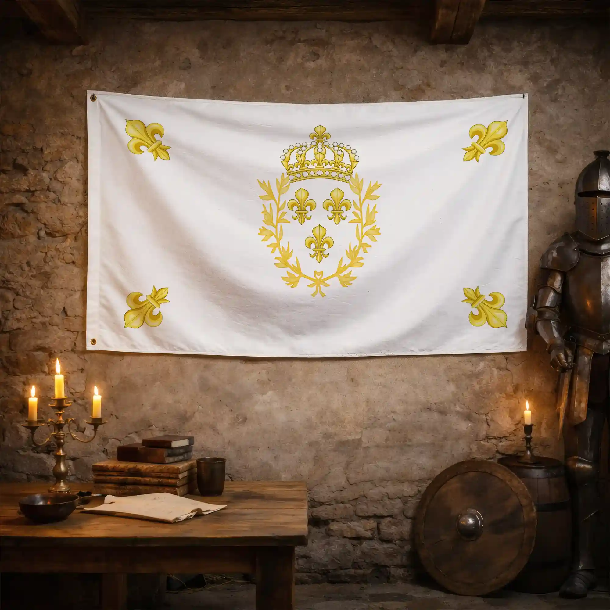 Drapeau - Rois de France - Image 3