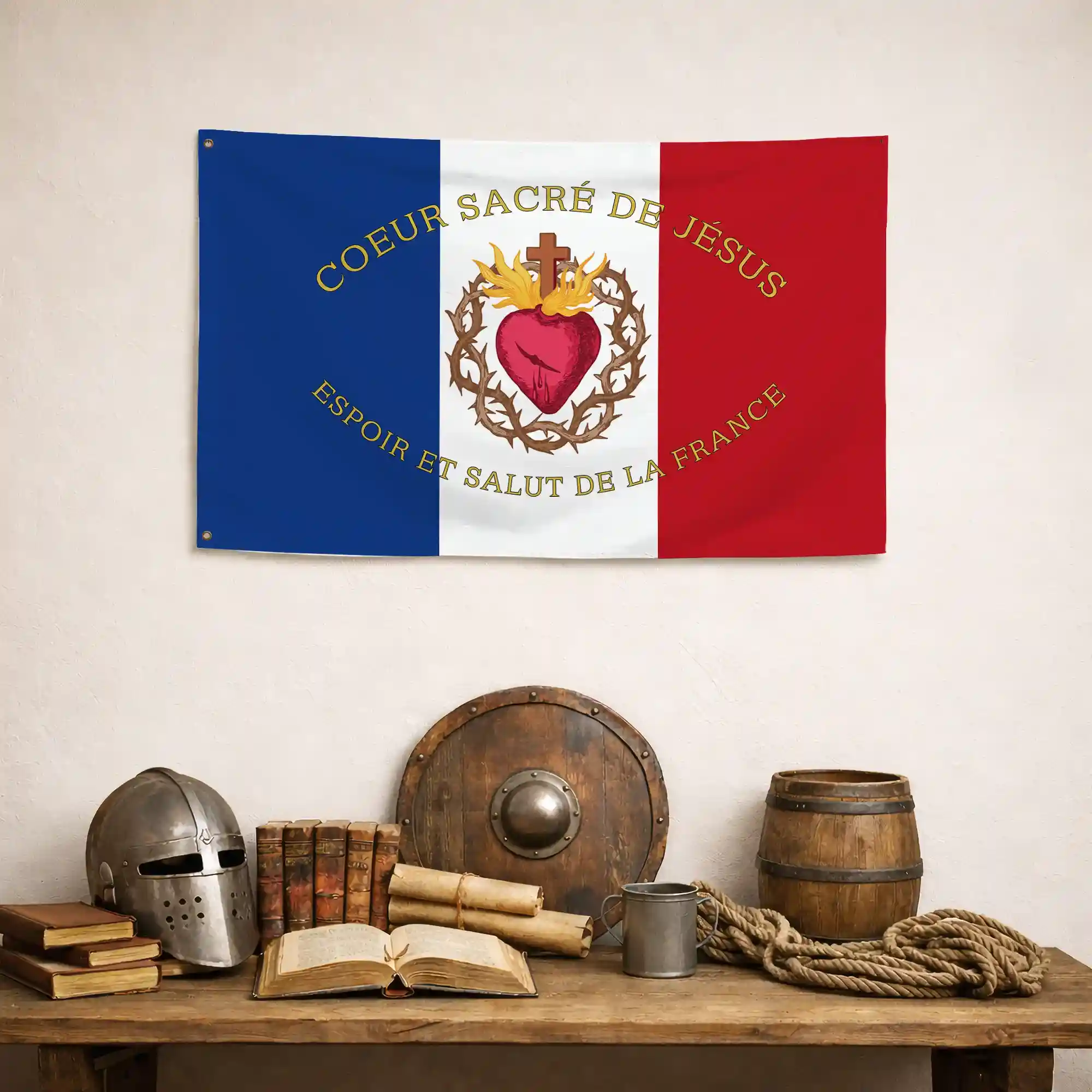 Drapeau - Sacré Coeur de Jésus - Image 4